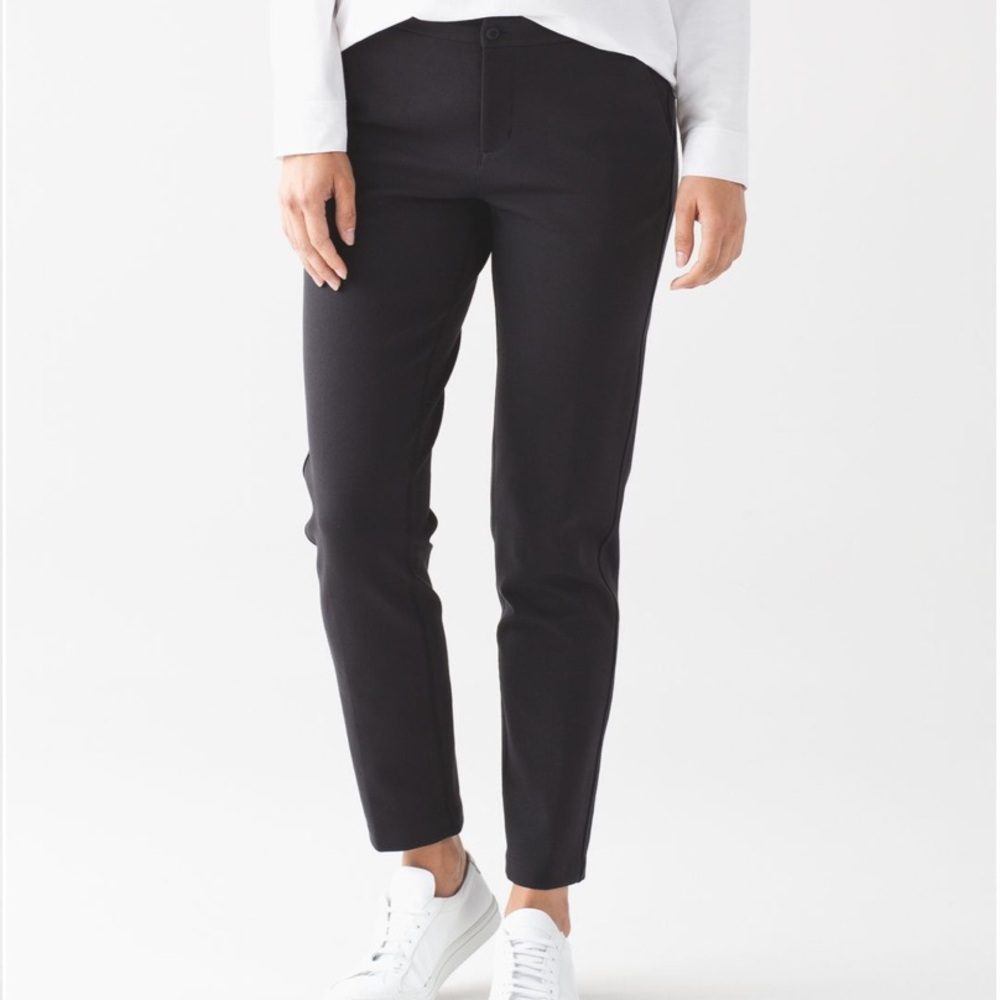 Lululemon City Trek Trouser (Ponte) Black Size 4